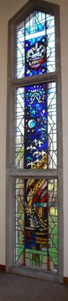 Stained galss window